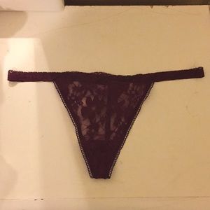 Victoria’s Secret lace g string panty